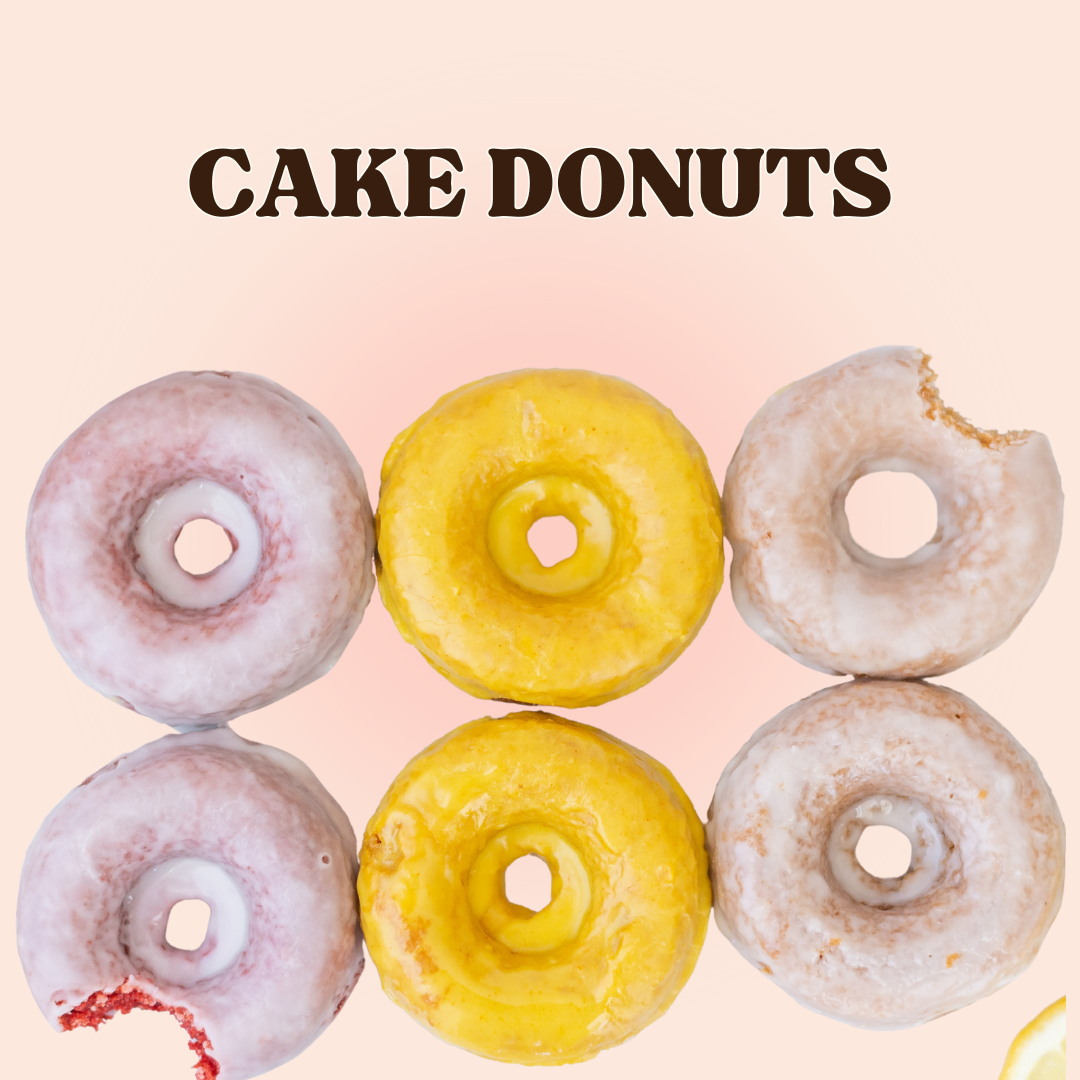 Award Winning Half Dozen Vegan Cake Donuts