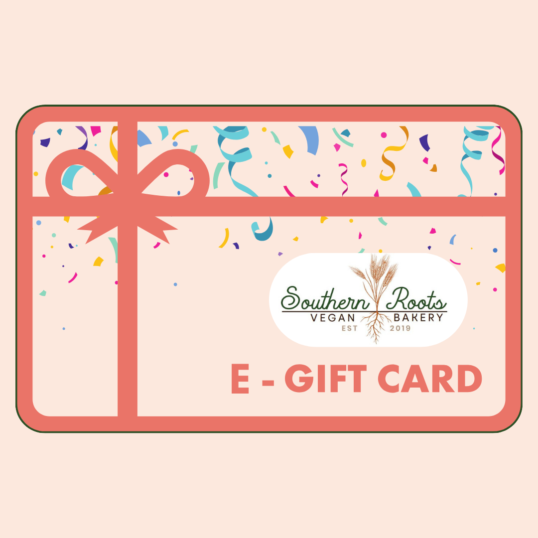 Southern Roots Vegan Bakery Virtual Gift Cards – The Sweetest Gift!