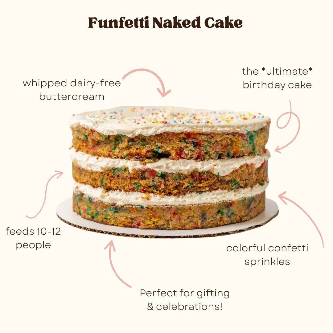 Allergy-Friendly Birthday Cakes with San Antonio Delivery - Southern Roots Vegan Bakery