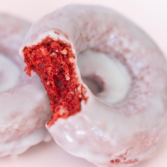Red Velvet Cake Donuts (Dozen)