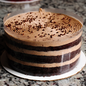 Chocolate Luxury 3 Layered Cake (8 inch Cake) (Free Shipping)