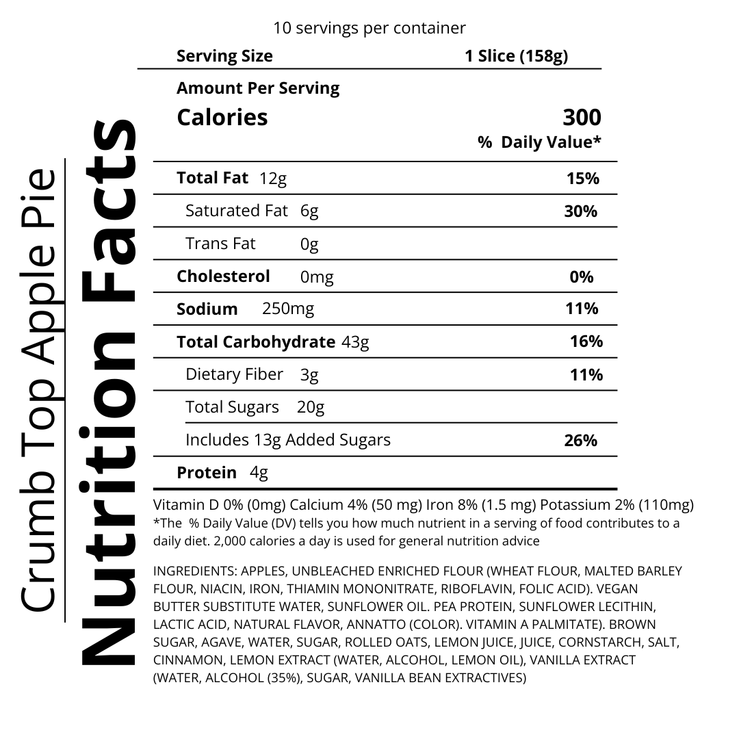 Apple Pie (San Antonio Delivery Only)