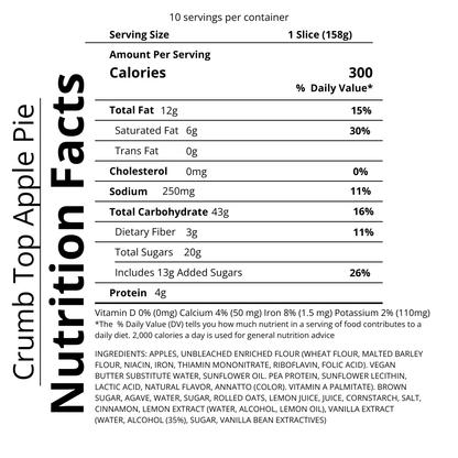 Apple Pie (San Antonio Delivery Only)