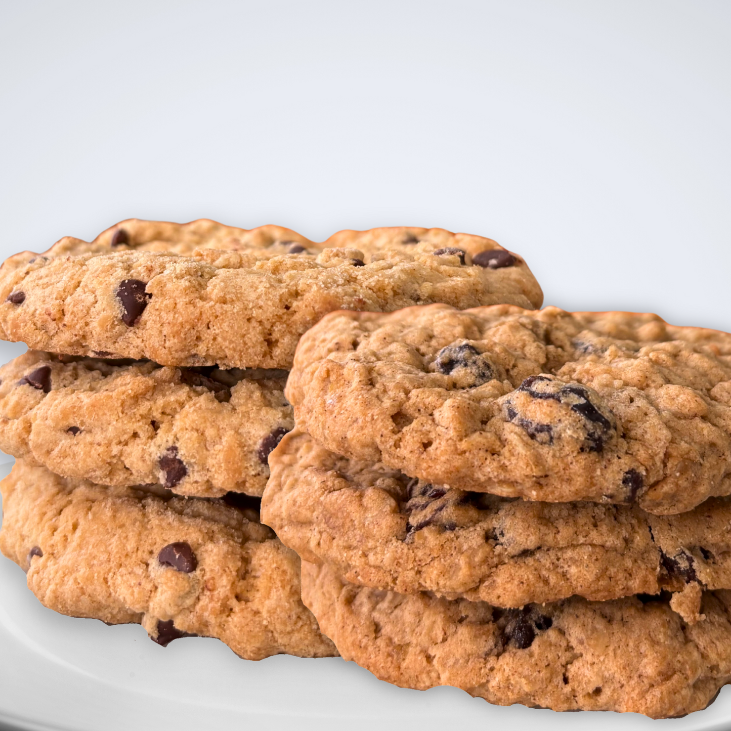 Half Oatmeal Raisin/ Half Chocolate Chip Cookies(Dozen)