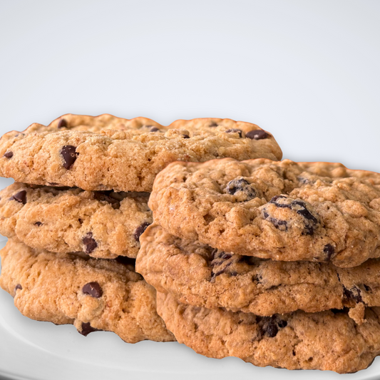 Half Oatmeal Raisin/ Half Chocolate Chip Cookies(Dozen)
