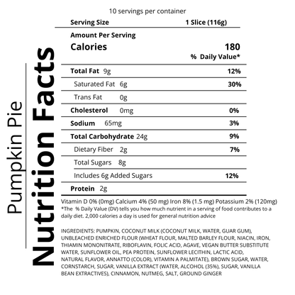 Pumpkin Pie (San Antonio Delivery Only)